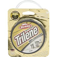 BERKLEY Trilene-Línea de fluorocarbono Transparente- 11-3 kg-0-48 mm- Unisex